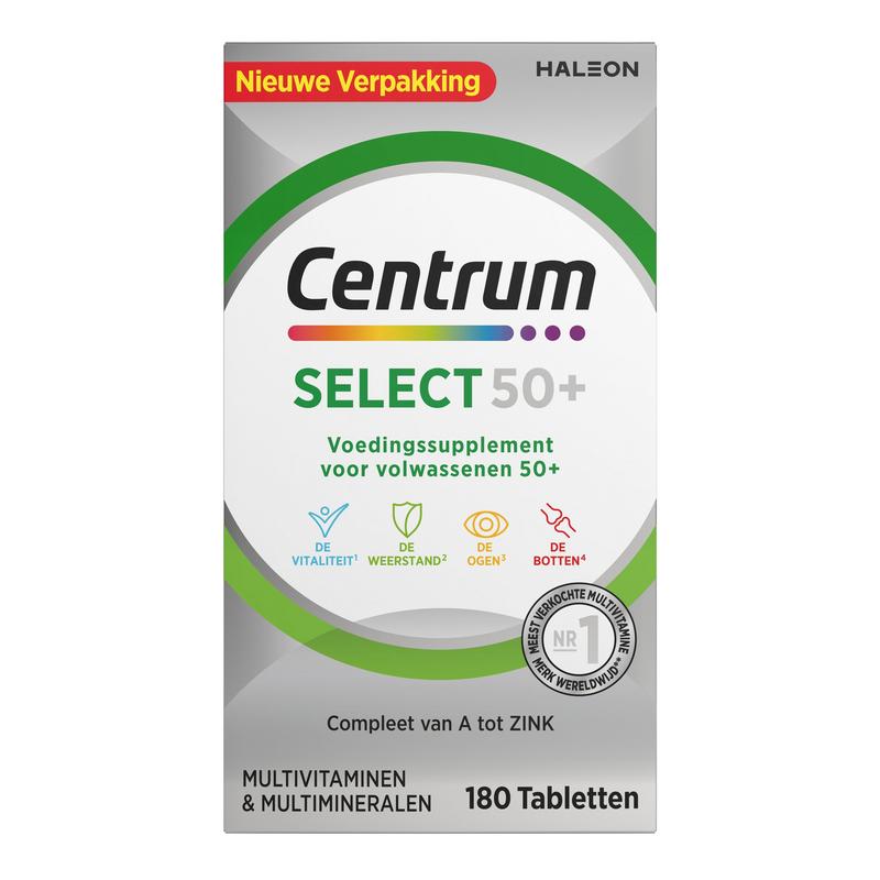 Pfizer centrum select 50+ advanced 180tbl (8712769023221)