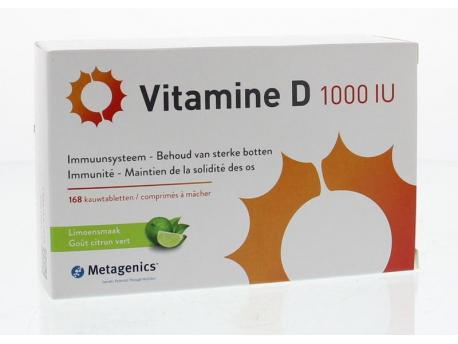 Metagenics Vitamin D3 1000IU 168tab - buy here - good prices!